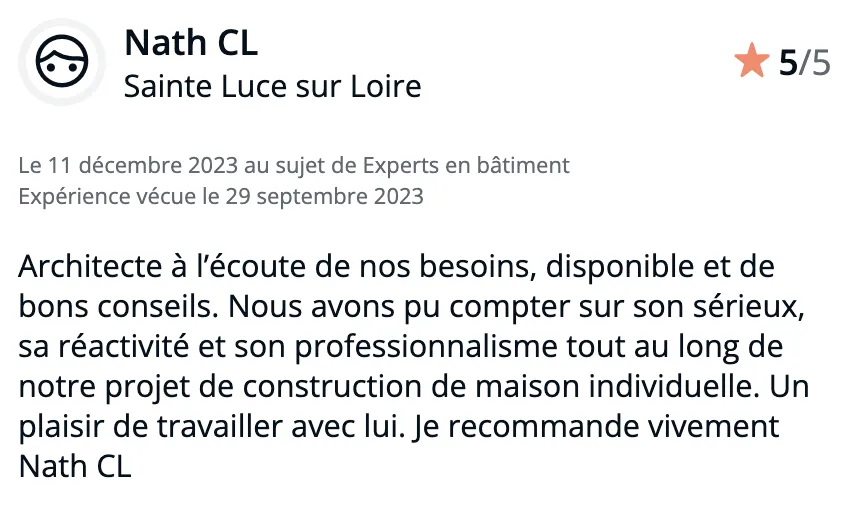 Avis Client